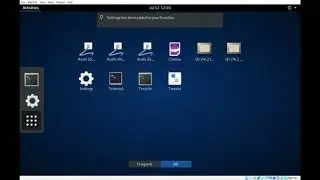 Arch Linux installation with minimal Gnome P2