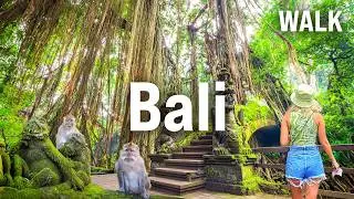 UBUD, Bali 4K Walking Tour (Indonesia) - Captions & Immersive Sound [4K Ultra HD/60fps]