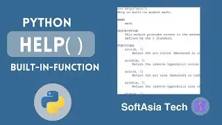 (MM)  Exploring Python Documentation with the help() Function
