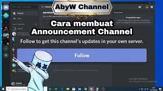 Cara membuat Announcement Channel di Discord