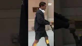 Муж Рианны A$AP Rocky с двухлетним сыном на прогулке #rihanna