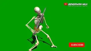 green screen skull effecs
