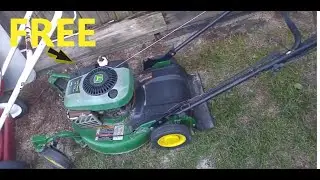 Latest Finds: Free John Deere and Snapper Mowers