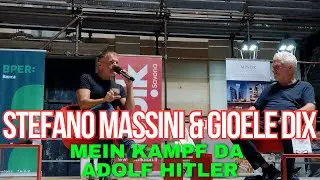 Stefano Massini presenta “Mein Kampf. Da Adolf Hitler”  con GIOELE DIX
