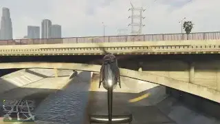 GTA 5 - Вертолет под мостом