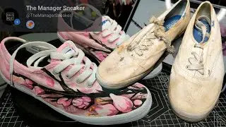 how to custom shoes old Keds