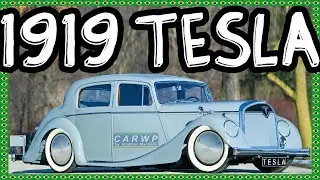 PHOTOSHOP 1919 Tesla Model S EV
