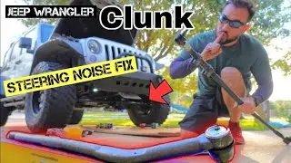 The Source of My Suspension Noise  in my Jeep Wrangler Jk / How to replace the Drag link