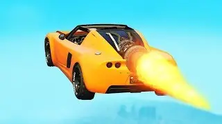 СМЕРТЕЛЬНЫЕ ГОНКИ НА РЕАКТИВНОЙ МАШИНЕ ПО КОСМИЧЕСКИМ ТРУБАМ В GTA 5 ONLINE