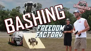 BASHING the Freedom Factory with Cleetus McFarland & ARRMA before ARRMAGEDDON 2024🔥 