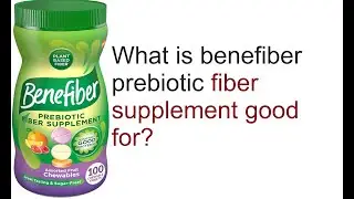 Benefiber Prebiotic Fiber Supplement Chewables, Assorted Fruit, 100 Ct