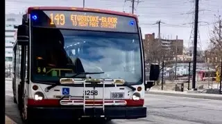 RIDE ALONG: DRIVER'S SEAT! TTC Nova LFS Bus 3258(Route 149) Divisional Trainer& Operator! Jan 26, 25