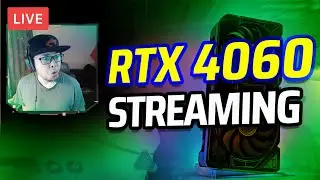 🔴 STREAMING with RTX 4060 - Fortnite (Single PC Setup)