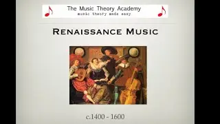 Renaissance Music - A Quick Guide