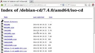 03   Descargando Debian GNU Linux para el Servidor
