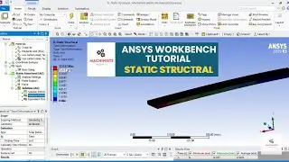 Ansys workbench tutorial | Introduction to Static Structural 