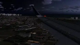 Aterrizaje  En San Juan Puerto Rico Al Rayar El Alba.