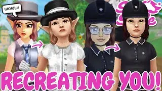 BETA RECREATING *YOUR* SSO CHARACTERS! 🐴 *Star Stable*