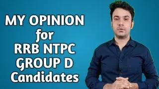 my opinion for aspirants || rrb ntpc and railway group d || Railway heights ||