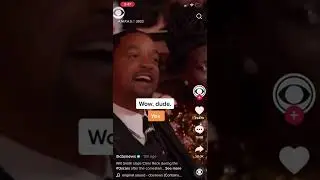 😱 Can’t believe 😱what I saw 👀  #oscar2022  Will smith Slaps the heck out of Chris Rock