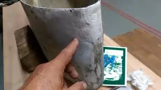 Ремонт стеклопластиковой детали