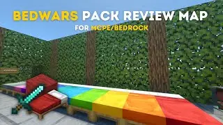 BedWars Pack Review Map For MCPE/Bedrock [1K SUBS SPECIAL]