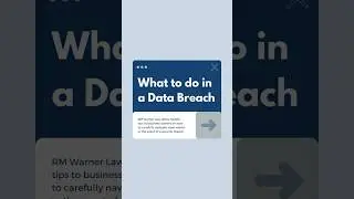 What to do in a Data Breach