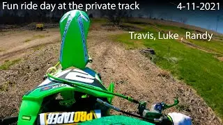 Fun Day Sunday at Private MX Track and an appearance from my MotoDog