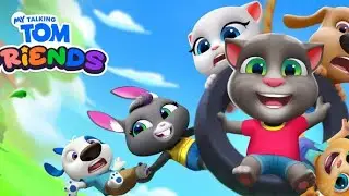 🏡🐶🐾 Spend A Day Together With My Tom Friends Gameplay Android , iOS #mytalkingtomfriends