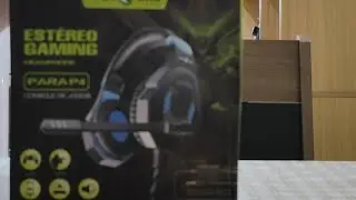 Fone game Tek one  barato completo Unboxing !