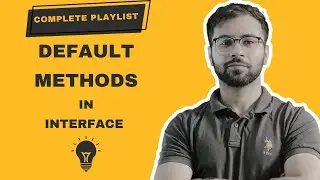 Default Methods In Interface JAVA 8 In Hindi
