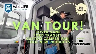 VAN TOUR: How To Build A Camper Van In A Week!?!