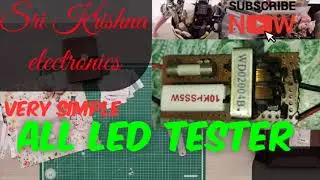 how to make a led backlight tester @srikrishnaelectronics
