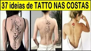 37 TATUAGEM FEMININA NAS COSTAS #tatuagem #tattoo #tatuagemfeminina