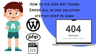 How to fix 404 not found on my website | Wordpress | PHP | Laravel | Html | {HINDI} | [🔴LIVE]
