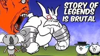 Today I learned that Story of Legends is actually hard….|Battle Cats