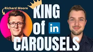 Richard Moore has used carousels to build an audience of over 50 000!