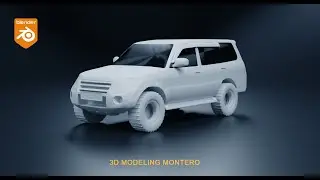 Blender Montero Jeep modeling Speed Tutorial (Part 1)