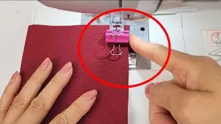 Maby sewing beginners don't know these 5 Clever Sewing Tips and Tricks