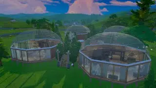 СИМС 4 КУПОЛЬНЫЕ ДОМА СТРОИТЕЛЬСТВО | SIMS 4 domed houses BUILD