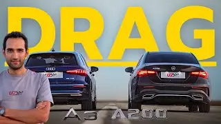DRAG RACE: Audi A3 35TFSI vs Mercedes A200