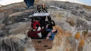 Уральский марс из корзины воздушного шара!