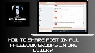 How to Share Post in all Facebook Groups in one click? Share Facebook Post on All Groups at Once