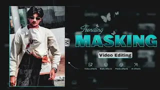 Instagram Tranding Masking Editing Tutorial  Cutout | Capcut Video Editing 