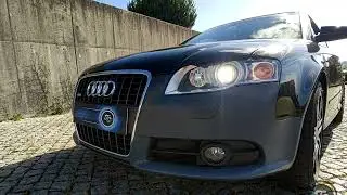 Audi A4 B7 - headlight wash systems + bixenon