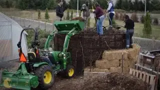 Compost Powered Water Heater