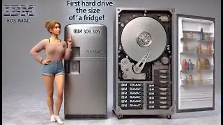 The World's First Hard Drive: A 1-Ton Giant That Revolutionized Data Storage!