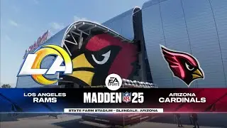 Rams vs Cardinals Week 2 Simulation (Madden 25 PS5)