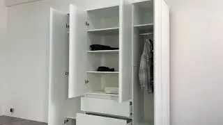 Анна Шкаф 4х дв Белый МШ 1600 1