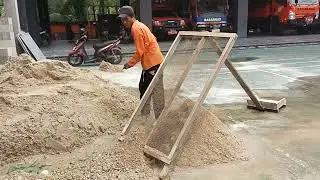 CARA CEPAT MENGHALUSKAN PASIR